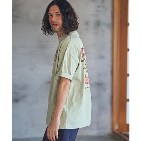 【CAMBIO(カンビオ)】ビッグシルエットプリントTシャツ（RISKTAKER）(CASD-125) | CAMBIO | 21