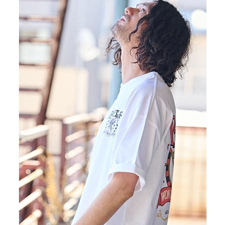 【CAMBIO(カンビオ)】ビッグシルエットプリントTシャツ（RISKTAKER）(CASD-125) | CAMBIO | 10