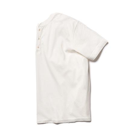 【MROLIVE(ミスターオリーブ)】12-1 EMERALD COTTON -ROUND BODY HENLEY NECK T-SHIRT Tシャツ(M242106)｜cambio｜17