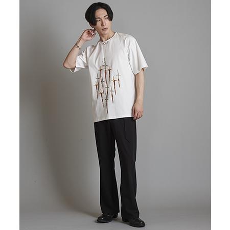 【NO ID.(ノーアイディー)】HOLYフ゜リントBIG-T Tシャツ(854006-753T)｜cambio｜11