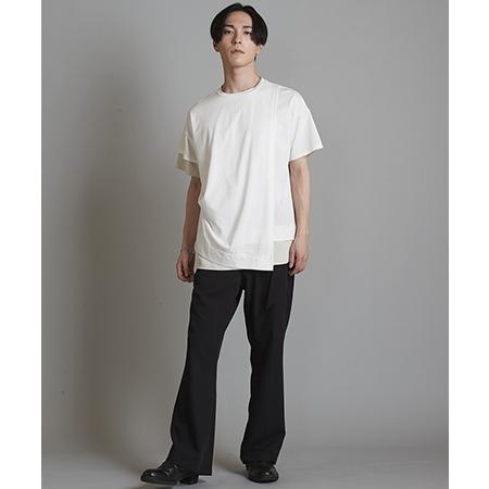 【NO ID.(ノーアイディー)】アシンメトリースリーレイヤート゛C-N-T  Tシャツ(454006-764T)｜cambio｜14