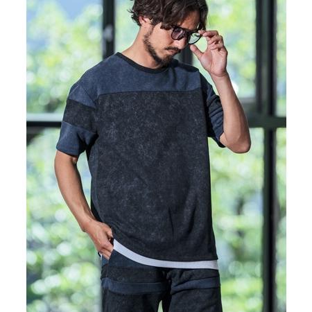 【Magine(マージン)】Pigment processing & switching design short-sleeve sweatshirt Tシャツ(MGN-241-2-006) | Magine | 16