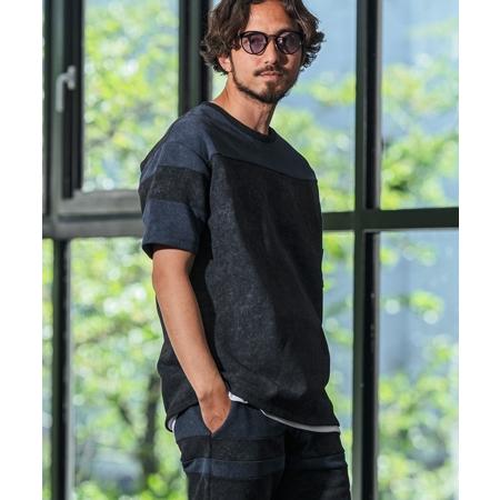 【Magine(マージン)】Pigment processing & switching design short-sleeve sweatshirt Tシャツ(MGN-241-2-006) | Magine | 18