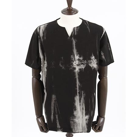 【Magine(マージン)】Distressed uneven dyeing Mini-URAKE T-shirt Tシャツ(MGN-241-2-025) | Magine | 21
