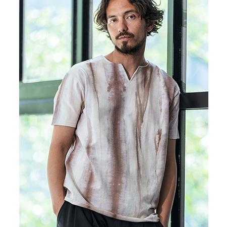 【Magine(マージン)】Distressed uneven dyeing Mini-URAKE T-shirt Tシャツ(MGN-241-2-025) | Magine | 04