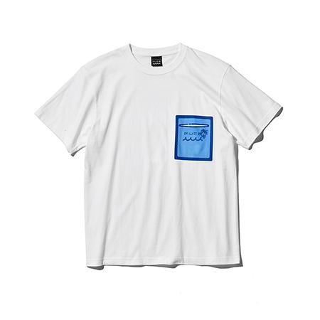 ACANTHUS（アカンサス） 【】muta Mesh Trimming Pocket Tee Tシャツ