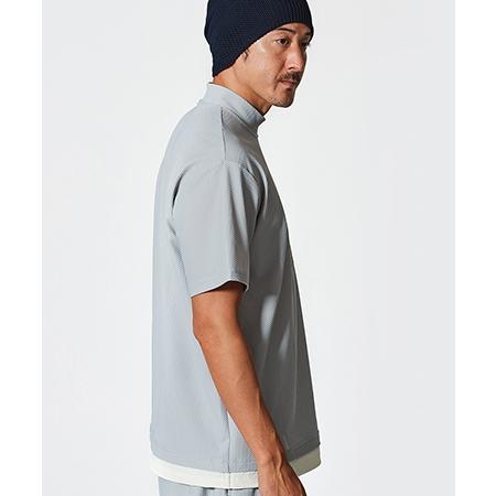 ACANTHUS 【ACANTHUS(アカンサス)】muta Mesh Mockneck Top モック