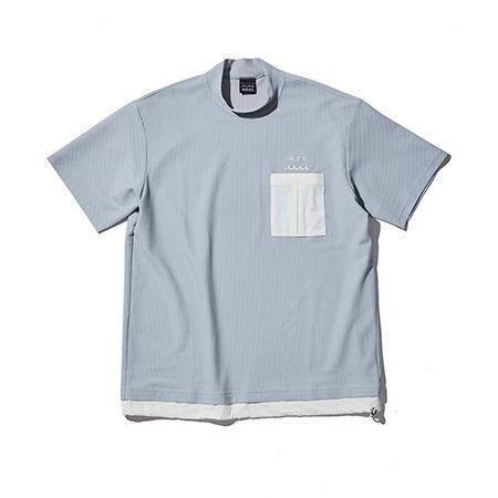 ACANTHUS（アカンサス） 【】muta Mesh Mockneck Top モックネックT