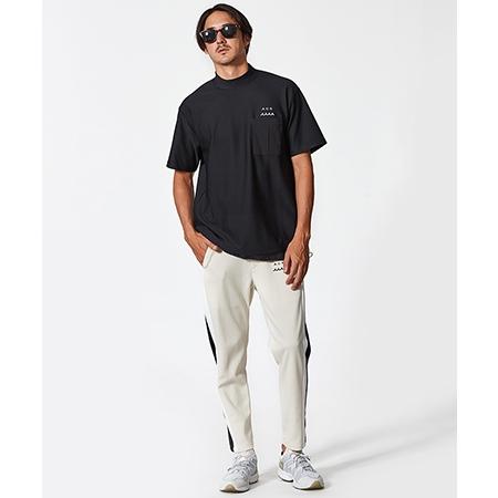 ACANTHUS（アカンサス） 【】muta Mesh Mockneck Top モックネックT
