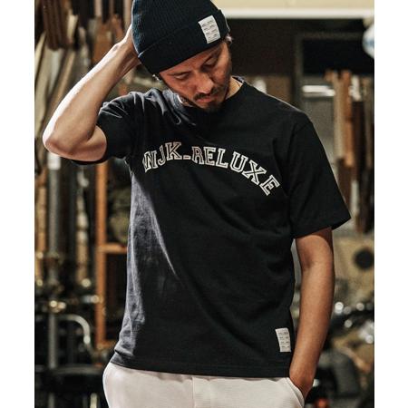 【wjk reluxe】college arch logo print short sleeve tee Tシャツ(WR25S-25) | wjk reluxe | 18