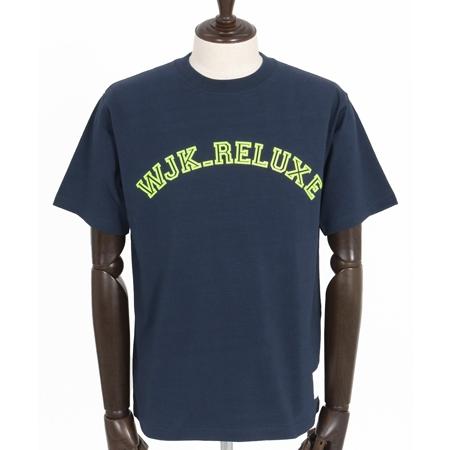 【wjk reluxe】college arch logo print short sleeve tee Tシャツ(WR25S-25) | wjk reluxe | 21