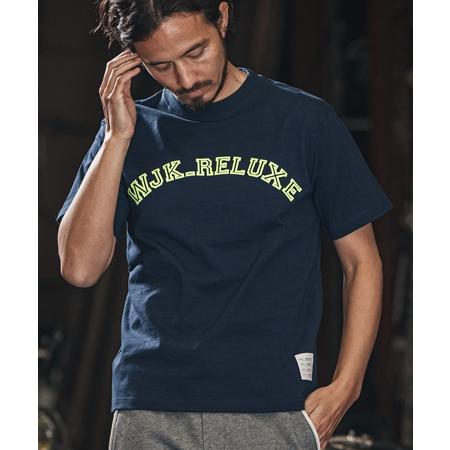 【wjk reluxe】college arch logo print short sleeve tee Tシャツ(WR25S-25) | wjk reluxe | 04