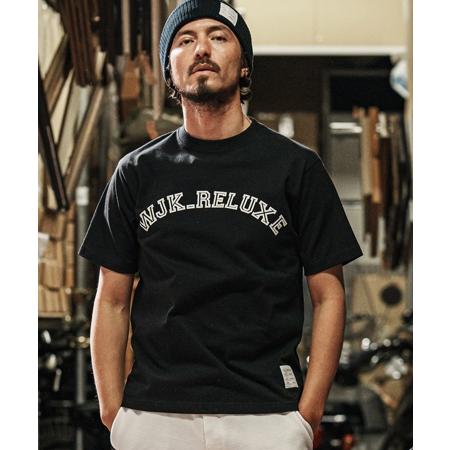 【wjk reluxe】college arch logo print short sleeve tee Tシャツ(WR25S-25) | wjk reluxe | 05
