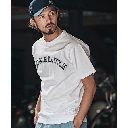 【wjk reluxe】college arch logo print short sleeve tee Tシャツ(WR25S-25) | wjk reluxe | 06