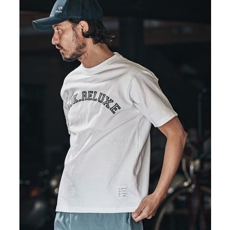 【wjk reluxe】college arch logo print short sleeve tee Tシャツ(WR25S-25) | wjk reluxe | 07