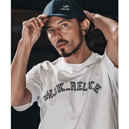 【wjk reluxe】college arch logo print short sleeve tee Tシャツ(WR25S-25) | wjk reluxe | 08