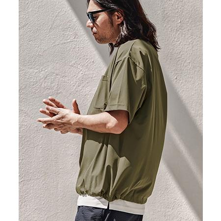 【CAMBIO(カンビオ)】ドローコード付き接触冷感Tシャツ | CAMBIO | 10
