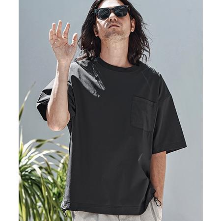 【CAMBIO(カンビオ)】ドローコード付き接触冷感Tシャツ | CAMBIO | 13