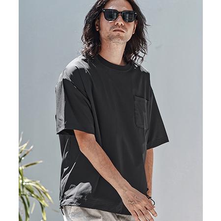 【CAMBIO(カンビオ)】ドローコード付き接触冷感Tシャツ | CAMBIO | 15