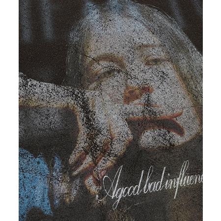 【A Good Bad Influence(ア グッド バッド インフルエンス)】I HEAR YOU Tシャツ(AGBI-26SS-T03)の画像