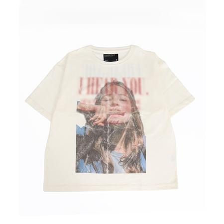 【A Good Bad Influence(ア グッド バッド インフルエンス)】I HEAR YOU Tシャツ(AGBI-26SS-T03)の画像