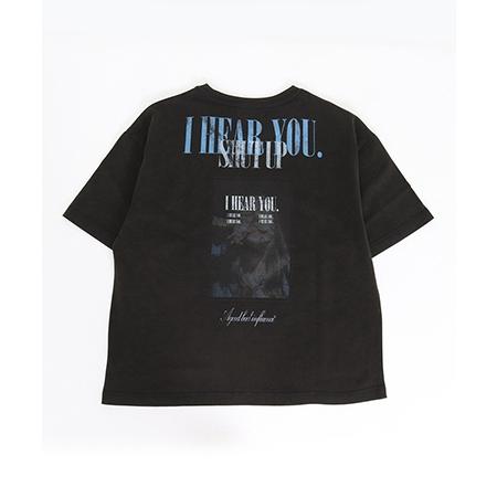 【A Good Bad Influence(ア グッド バッド インフルエンス)】I HEAR YOU Tシャツ(AGBI-26SS-T03)の画像