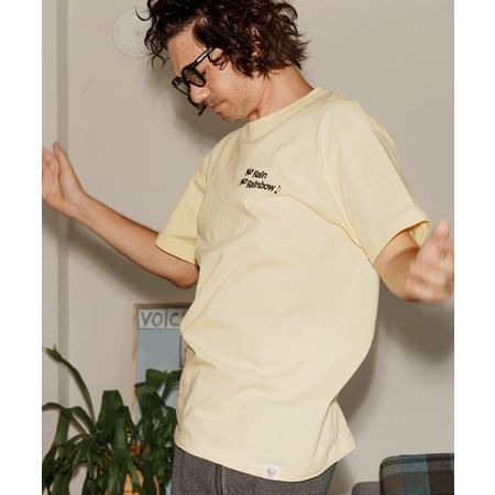 【No Rain No Rainbow(ノーレインノーレインボー)】logo print T-shirt Tシャツ(NR25W-27) | No Rain No Rainbow | 13