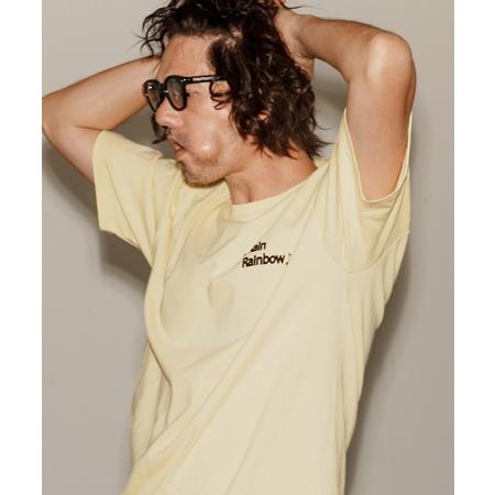 【No Rain No Rainbow(ノーレインノーレインボー)】logo print T-shirt Tシャツ(NR25W-27) | No Rain No Rainbow | 14