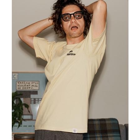 【No Rain No Rainbow(ノーレインノーレインボー)】logo print T-shirt Tシャツ(NR25W-27) | No Rain No Rainbow | 12