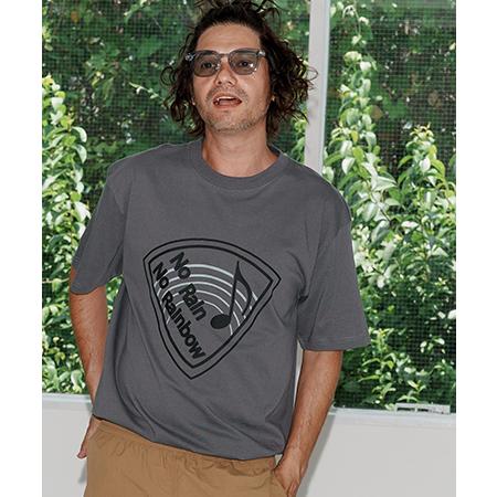 【No Rain No Rainbow(ノーレインノーレインボー)】3D pick print T-Shirt Tシャツ(NR25W-31) | No Rain No Rainbow