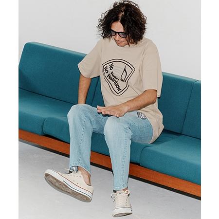【No Rain No Rainbow(ノーレインノーレインボー)】3D pick print T-Shirt Tシャツ(NR25W-31) | No Rain No Rainbow | 16