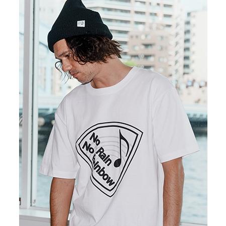【No Rain No Rainbow(ノーレインノーレインボー)】3D pick print T-Shirt Tシャツ(NR25W-31) | No Rain No Rainbow | 18