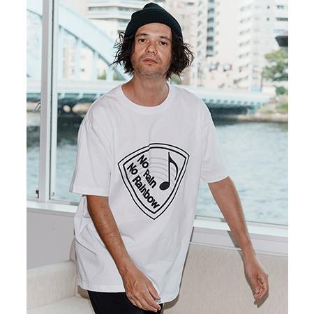 【No Rain No Rainbow(ノーレインノーレインボー)】3D pick print T-Shirt Tシャツ(NR25W-31) | No Rain No Rainbow | 19