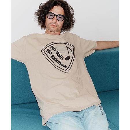 【No Rain No Rainbow(ノーレインノーレインボー)】3D pick print T-Shirt Tシャツ(NR25W-31) | No Rain No Rainbow | 04