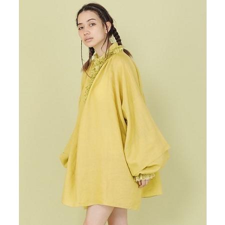 【Little sunny bite(リトルサニーバイト)】Hemp bomber blouse ブラウス(LSB-LBL-130L)｜cambio｜04