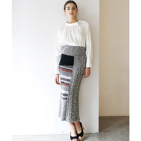 Lagunamoon ラグナムーン アップサイクルニットスカート Rsk1155 Cambio 通販 Yahoo ショッピング