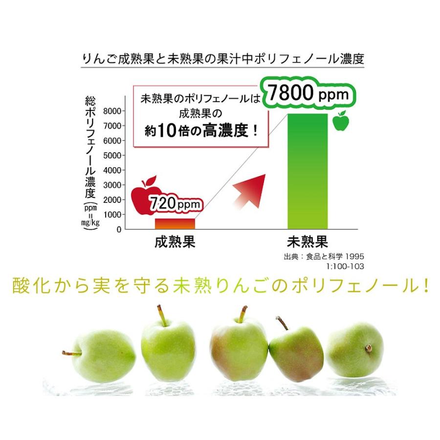 りんごジュース ストレート 果汁 未熟果実 【医果同源ギフト12本セット