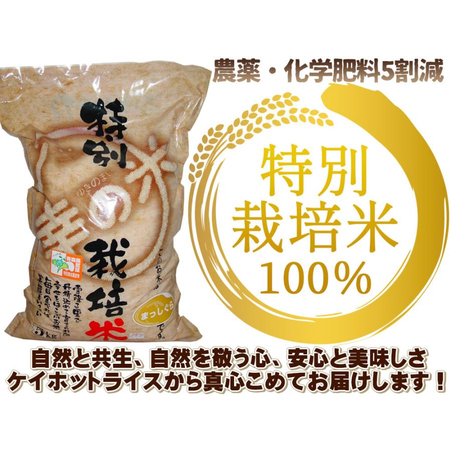 青森県産 特別栽培米 まっしぐら5kg】2025年度産 農薬・化学肥料を5割