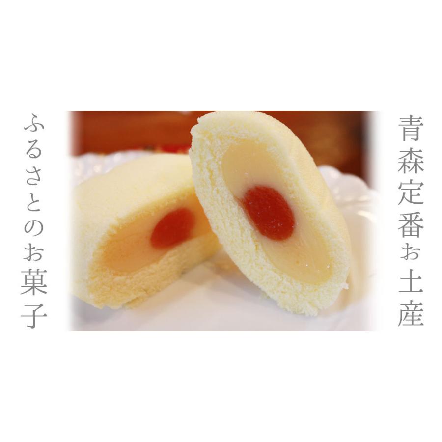 ラグノオ 青森 スイーツ カスタードケーキ 【いのち りんご 10個入