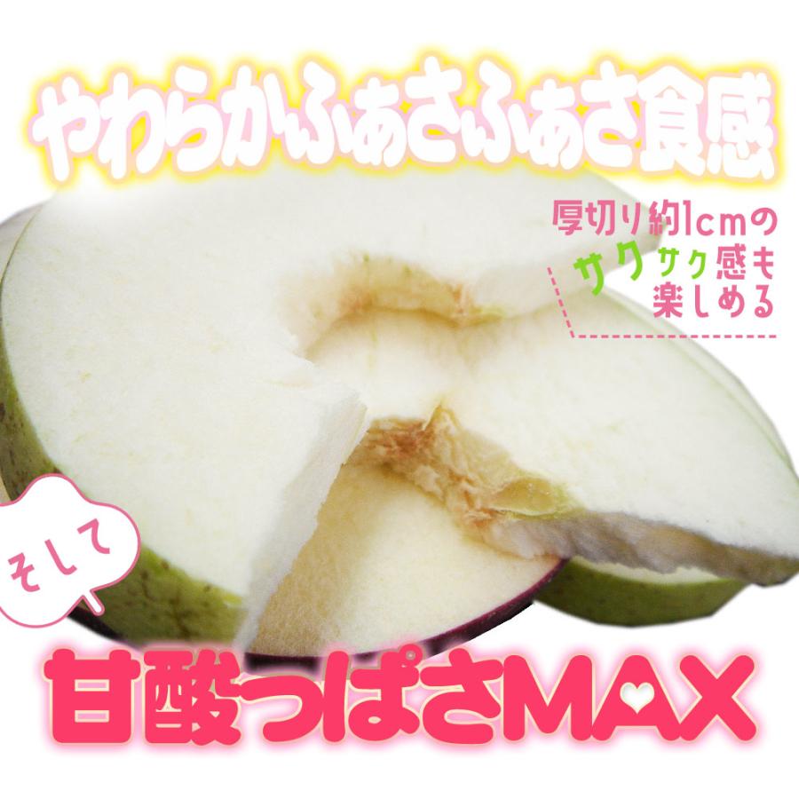 ソフトりんご2枚×3 ふじ】 1袋3P入（1P×2枚） 青森 りんご フリーズ