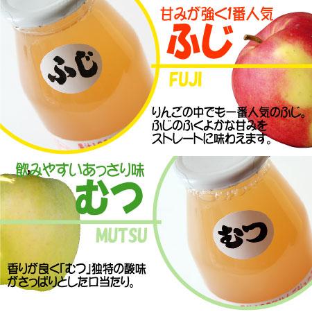 ストレートりんごジュース12本】青森りんごランド 葉とらずりんご 果汁