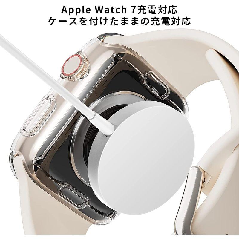 物品物品AOOMO Apple Watch Series ケース アップルウォッチ ケース フルカバー ケース TPU クリアー ソフト Cle  その他ウェアラブル端末 本体