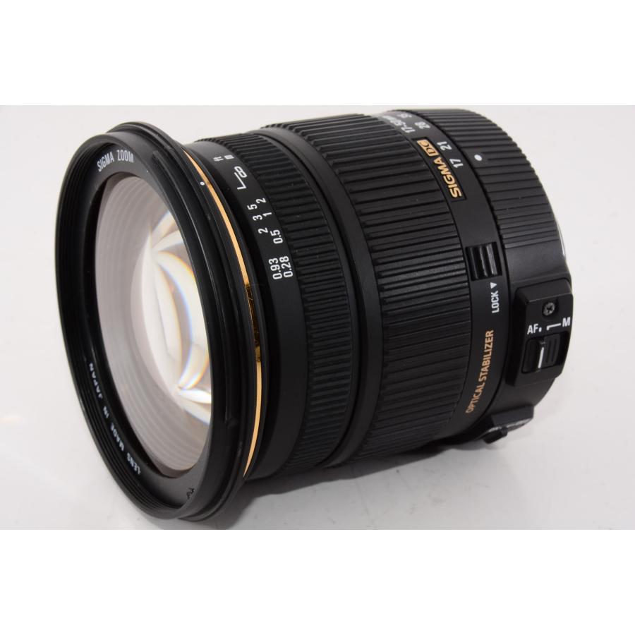 半額】 SIGMA 標準ズームレンズ 17-50mm F2.8 EX DC OS HSM ニコン用