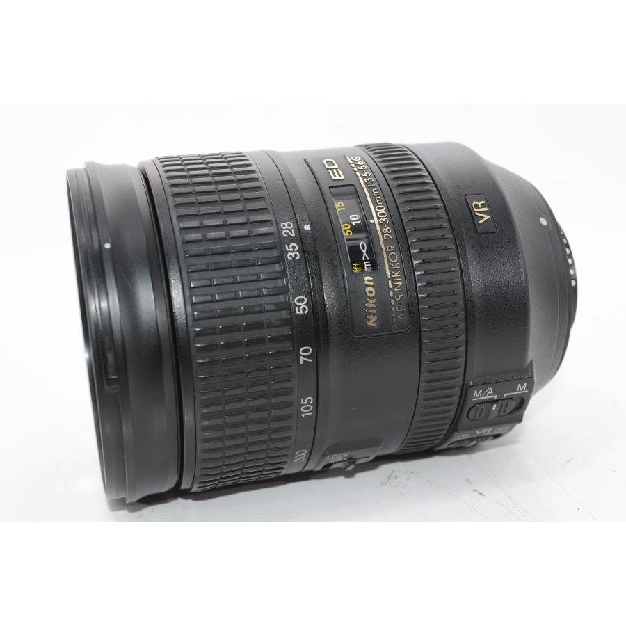 【中古】【外観並級】Nikon 高倍率ズームレンズ AF-S NIKKOR 28-300mm f/3.5-5.6G ED VR フルサイズ対応