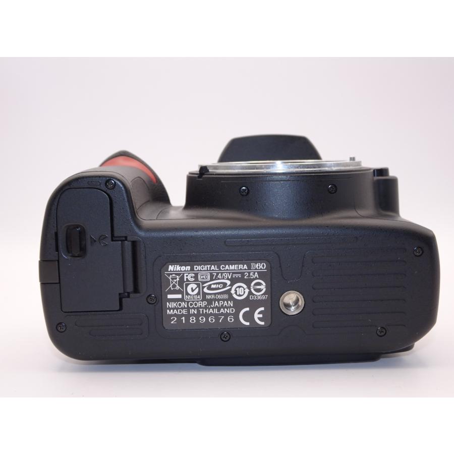 【中古】【外観並級】Nikon デジタル一眼レフカメラ D60 ボディ｜camelion-store｜05