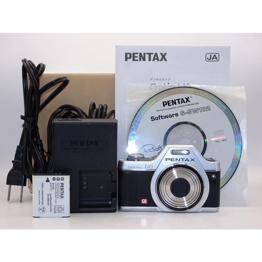 PENTAX Optio I-10 中古美品 付属品完備 中古】【外観特上級】PENTAX ペンタックス デジタルカメラ Optio I-10