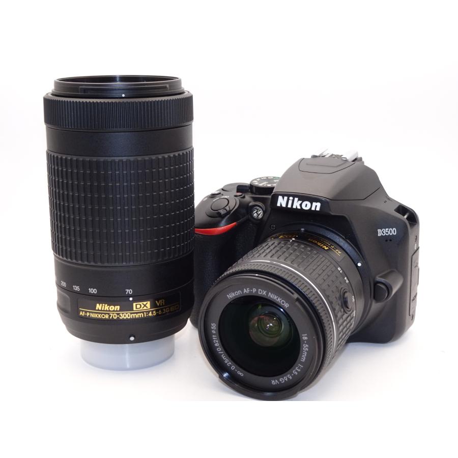 中古】【外観並級】Nikon デジタル一眼レフカメラ D3500 ダブルズーム