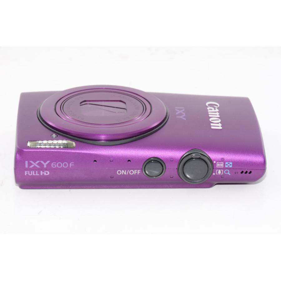 中古】【外観並級】Canon デジタルカメラ IXY600F パープル IXY600F(PR