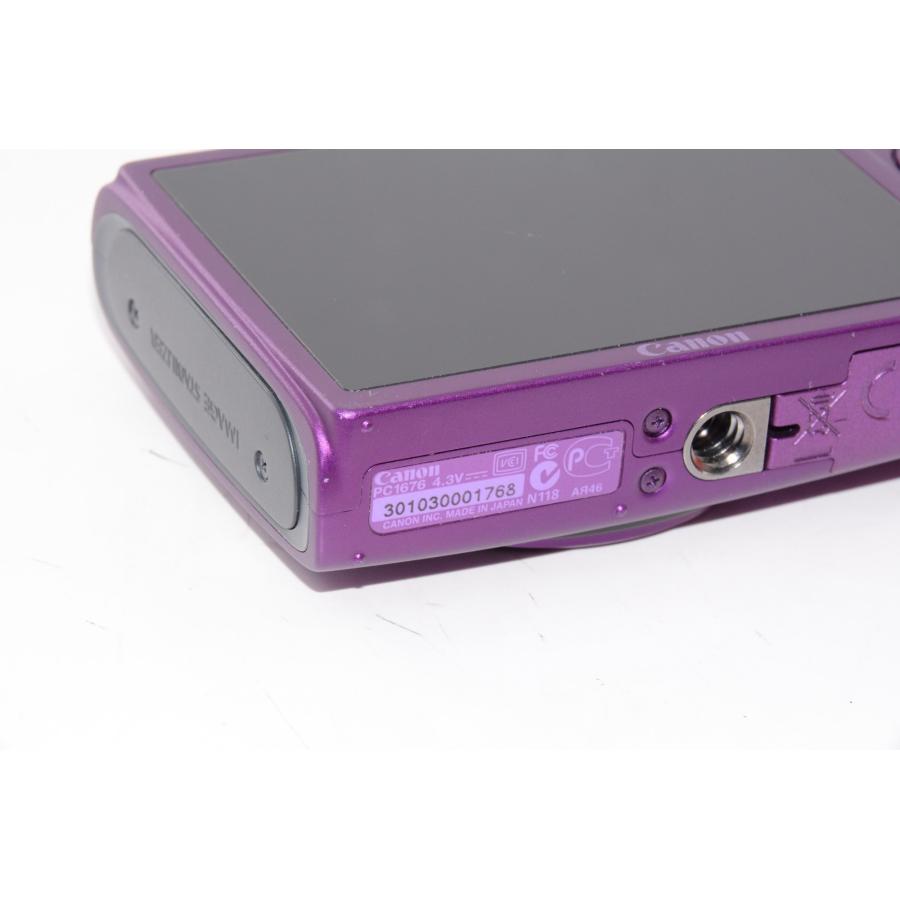中古】【外観並級】Canon デジタルカメラ IXY600F パープル IXY600F(PR