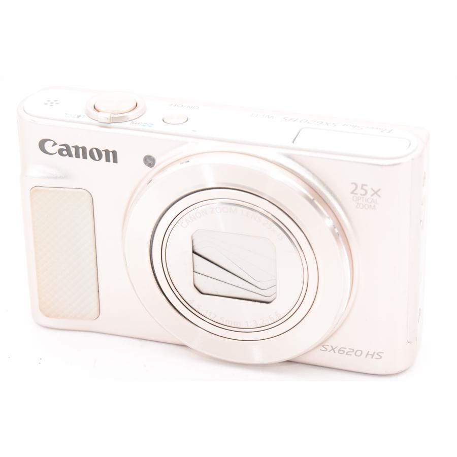 宅込 Canon コンパクトデジタルカメラ PowerShot SX620 HS ホワイト